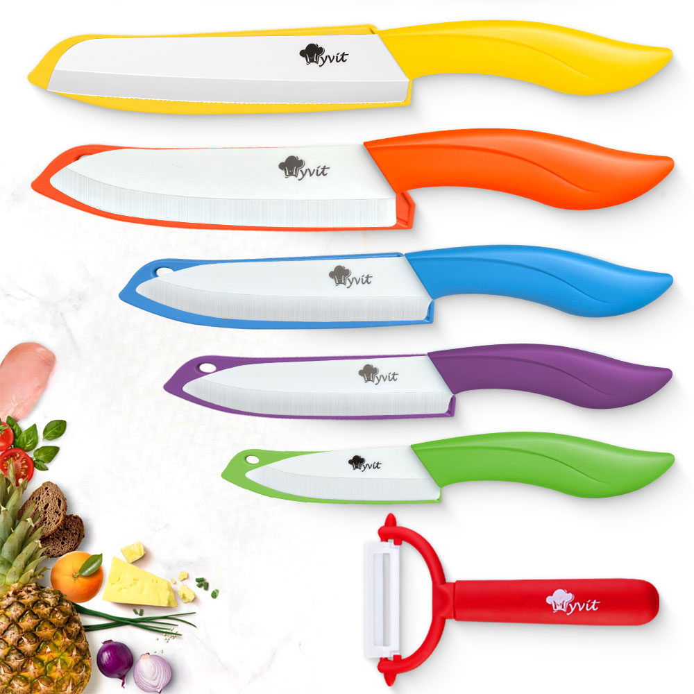 Pocket Knife Ceramic - Набор керамических ножей для кухни: 3,