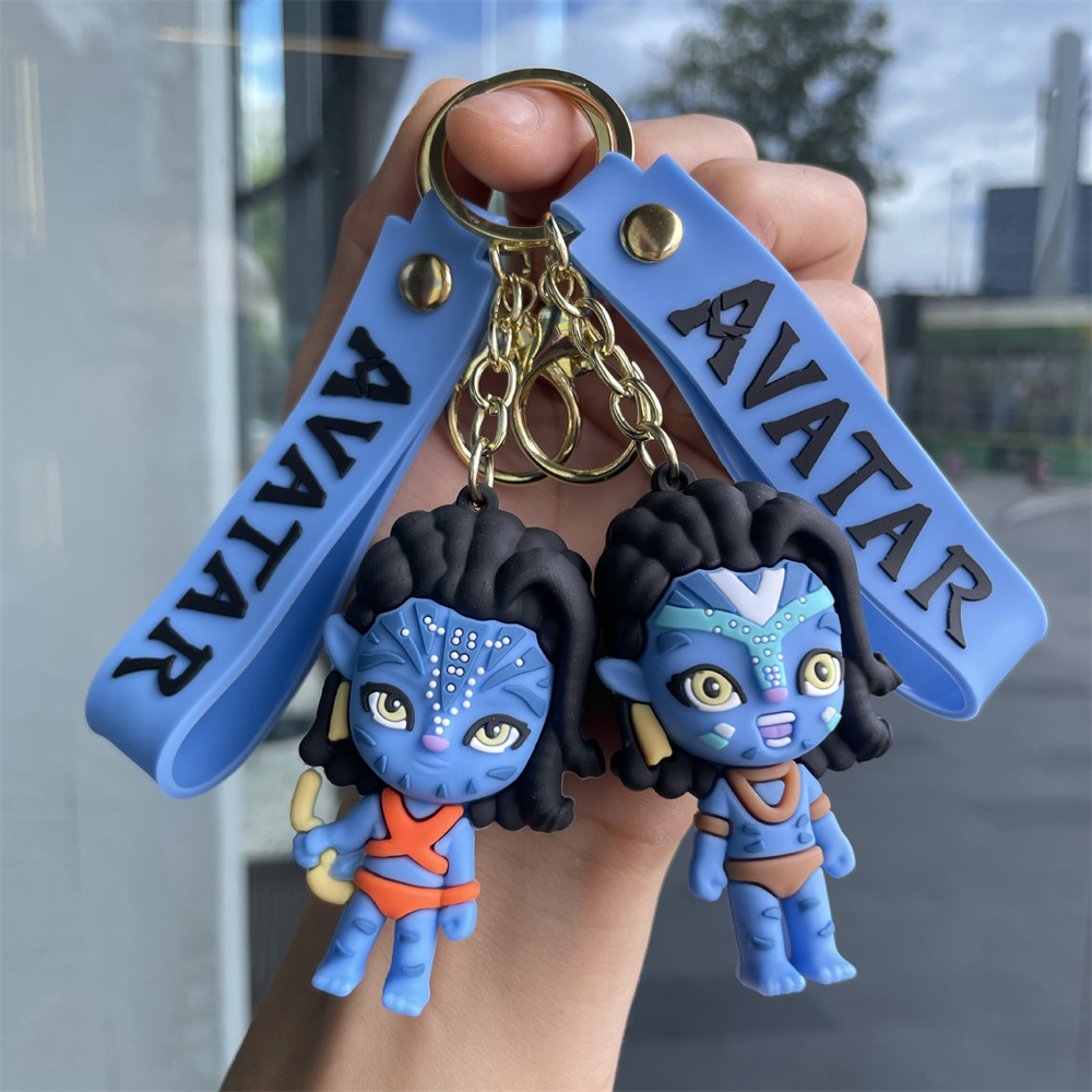 Carabiner Keychain - Креативный брелок-аватар Джейк Салли и Нейтири,