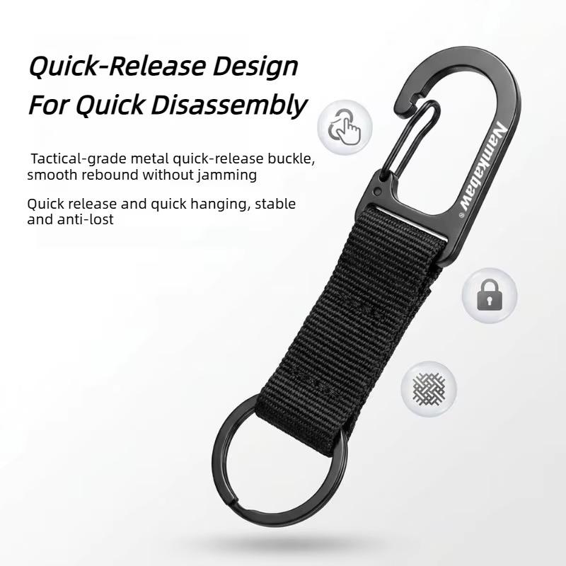 Edc Carry Clip - Компактный мини-карабин с пружинным замком для