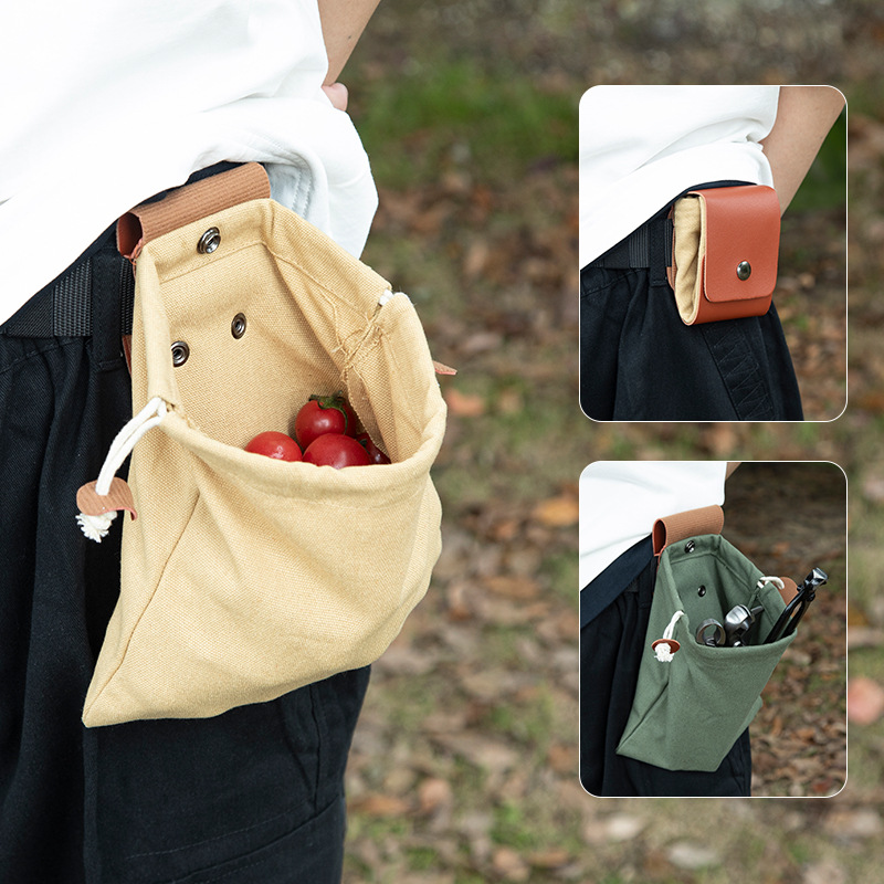 Edc Everyday Carry Bag - Складной холщовый органайзер EDC для кармана,