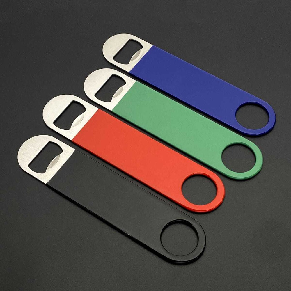 Bottle Opener Keyring - Открывалка для пивных бутылок Bartender: плоская,