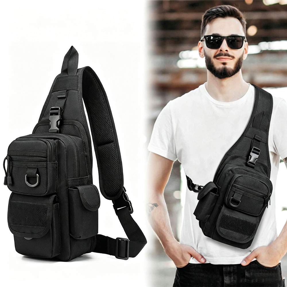 Тактическая сумка для пистолет – обзор и цена Edc Concealed Carry Sling Bag
