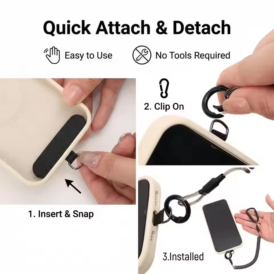 Гибкие противоугонные шнуры дл – обзор и цена Carabiner Keychain