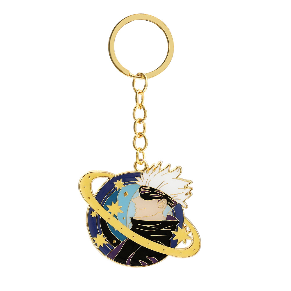 Брелок Jujutsu Kaisen с Годжо  – обзор и цена Carabiner Keychain