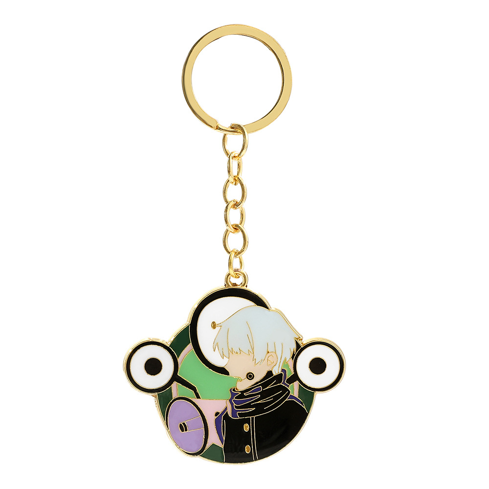 Брелок Jujutsu Kaisen с Годжо  – обзор и цена Carabiner Keychain