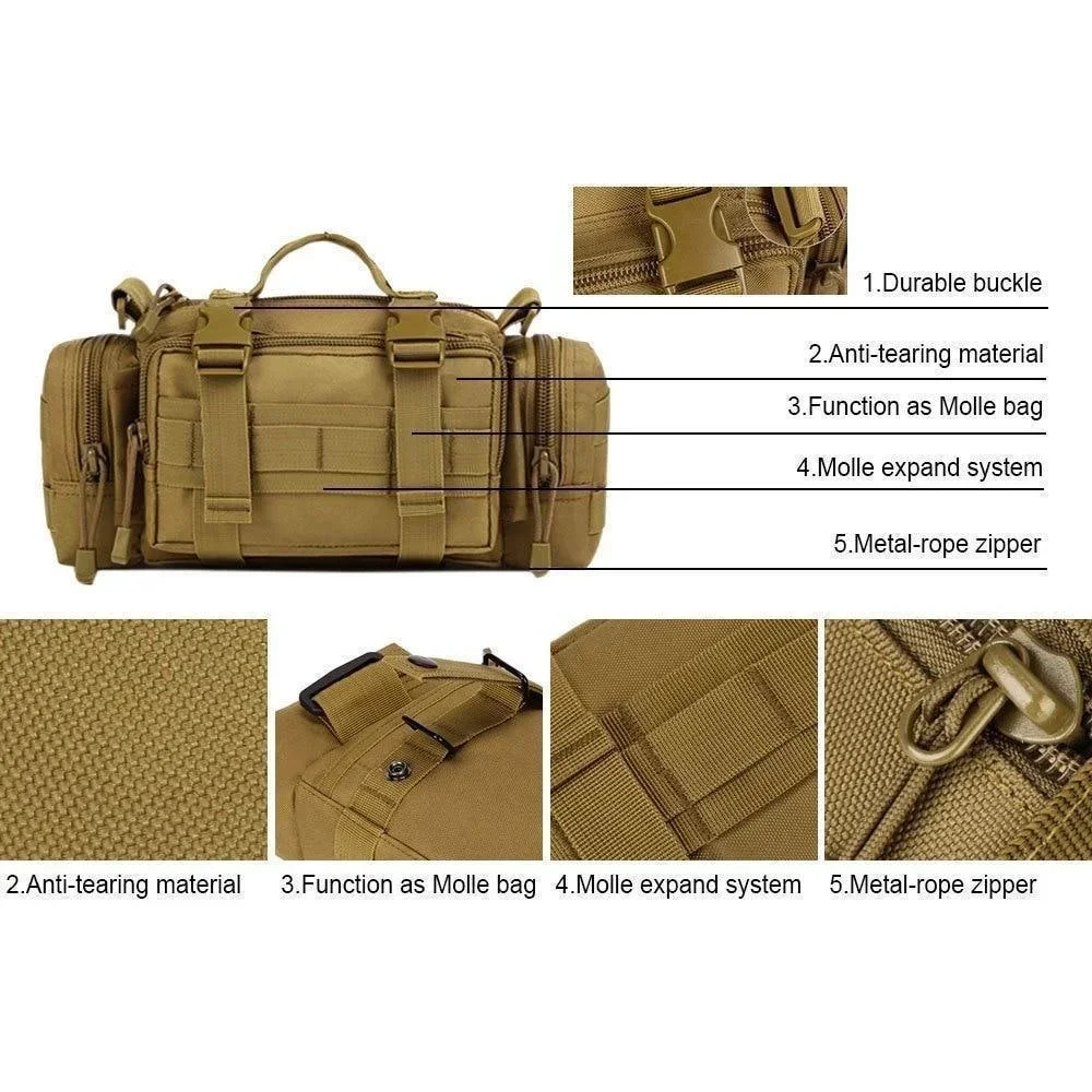 Спортивная поясная сумка Molle – обзор и цена Edc Carry Bag For Men