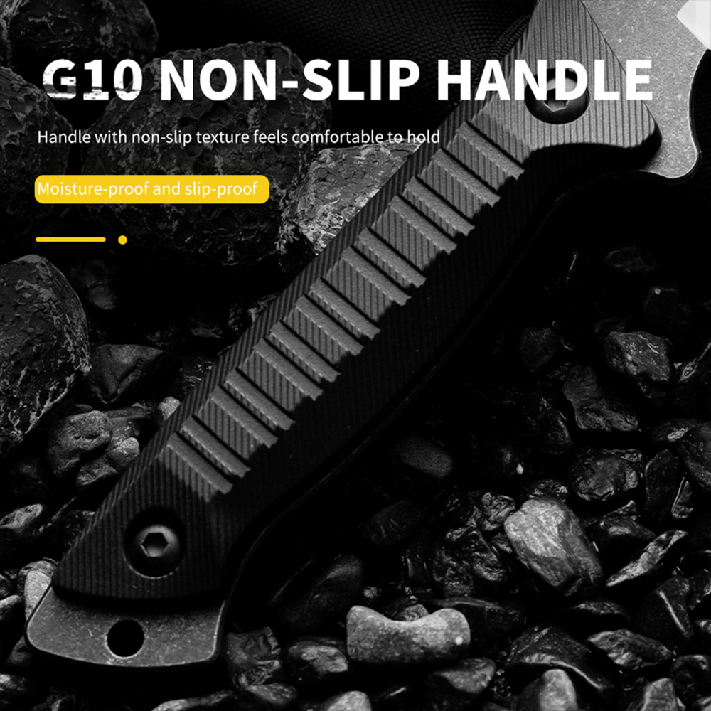 HUANGFU высокотвердый нож из с – обзор и цена Edc Concealed Carry Knife