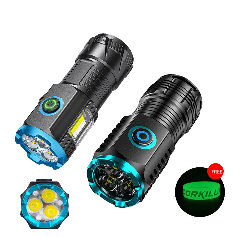 USB-перезаряжаемые фонарики ти – обзор и цена Edc Carry Flashlight