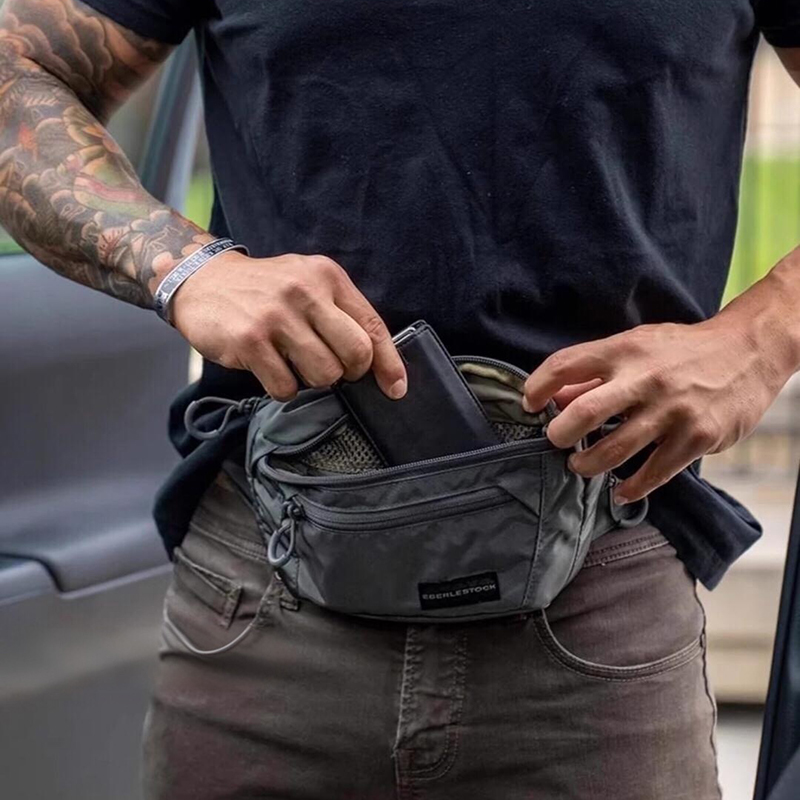 Мужская поясная сумка с регули – обзор и цена Edc Carry Bag For Men
