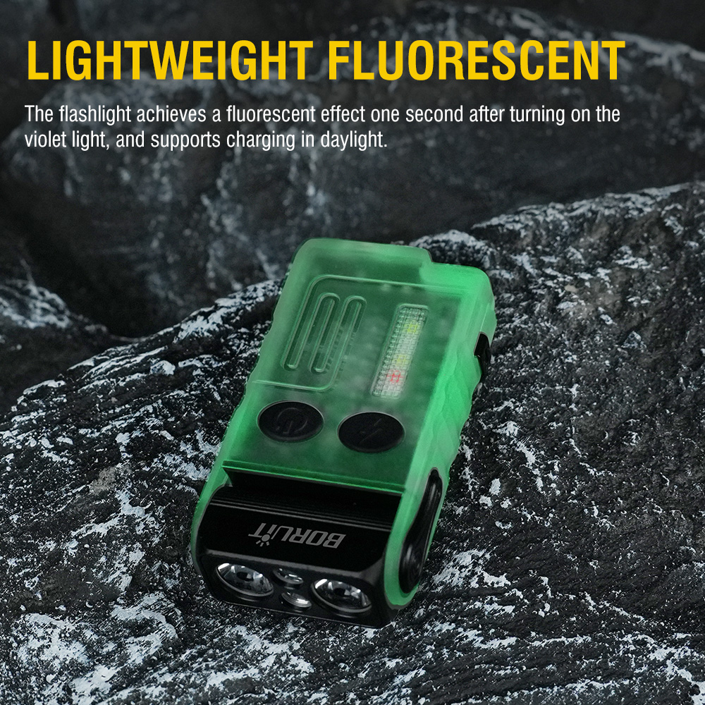 BORUiT V20 Флуоресцентный фона – обзор и цена Keychain Flashlight