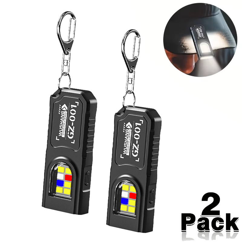 Многофункциональный мини-COB с – обзор и цена Keychain Flashlight