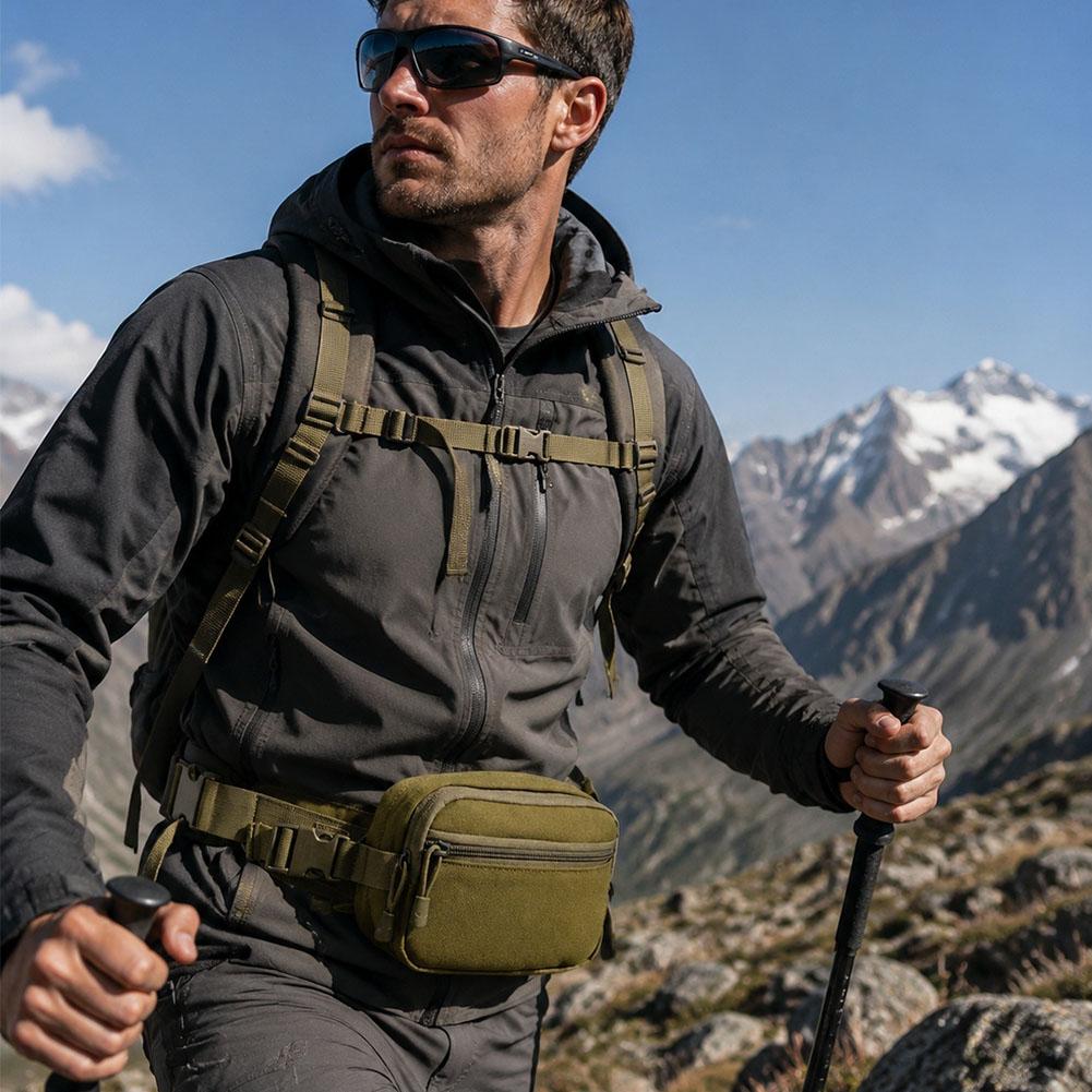 Тактическая поясная сумка для  – обзор и цена Edc Carry Bag For Men