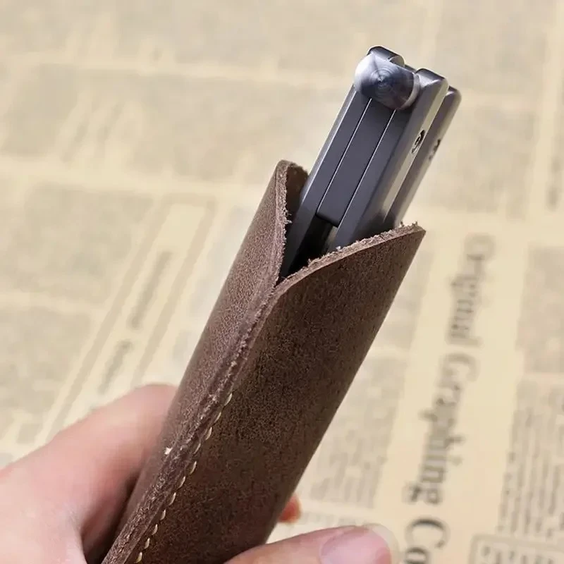 Кожаный чехол для ножа, неболь – обзор и цена Edc Pocket Carry Fixed Blade