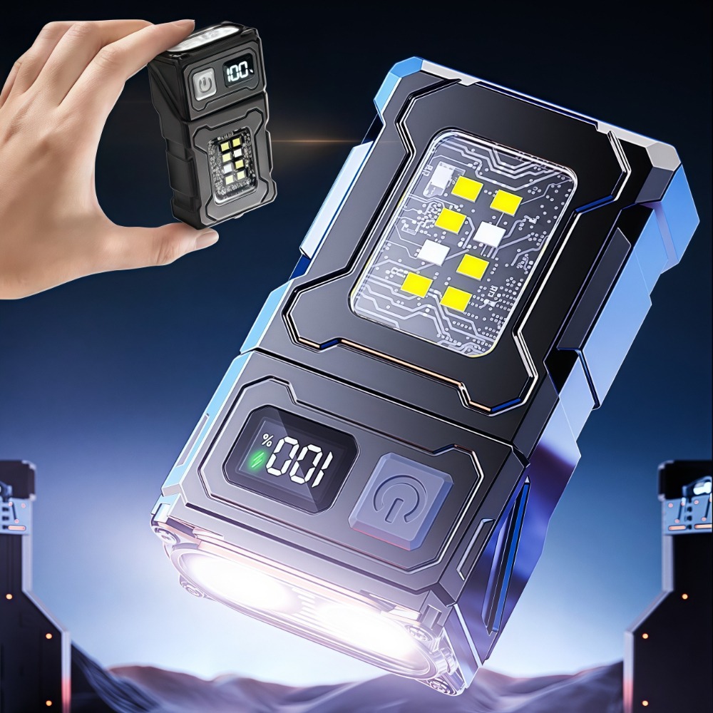 Перезаряжаемый мини-фонарик LE – обзор и цена Keychain Flashlight