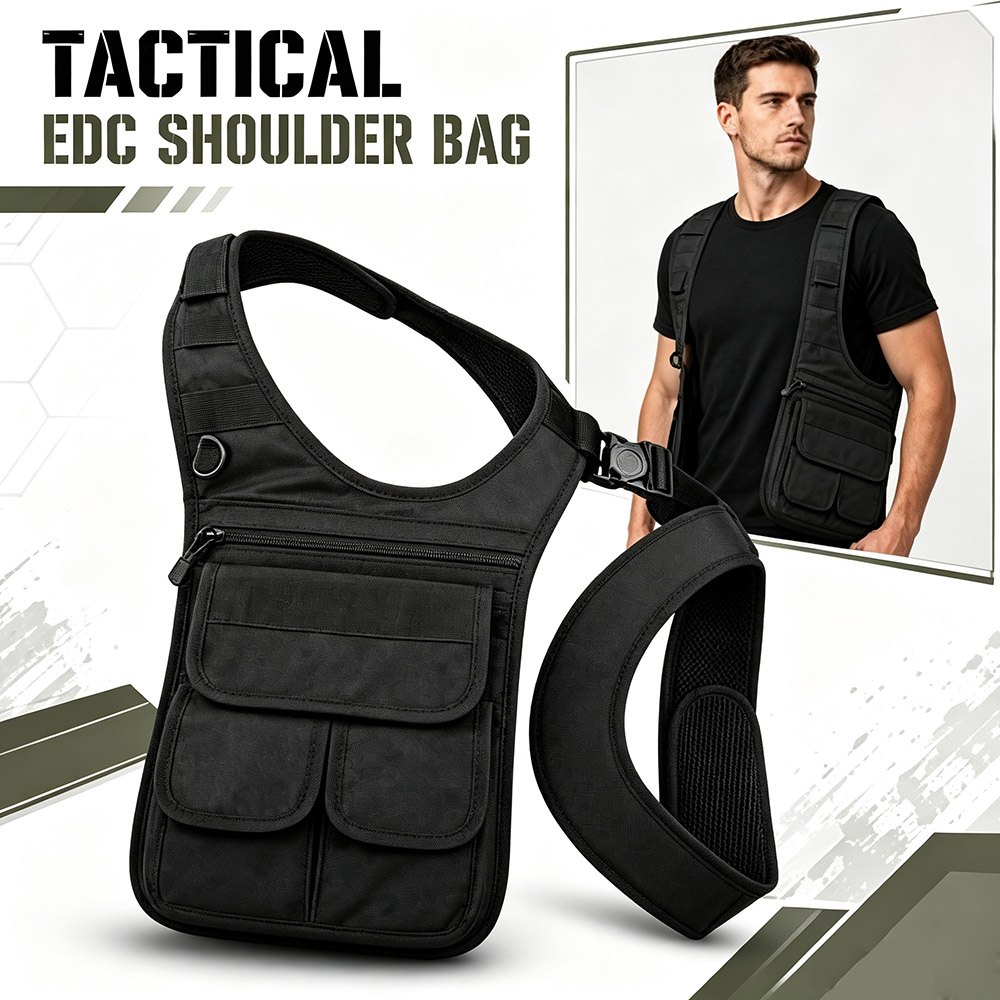 Тактическая скрытая сумка для  – обзор и цена Edc Concealed Carry Sling Bag