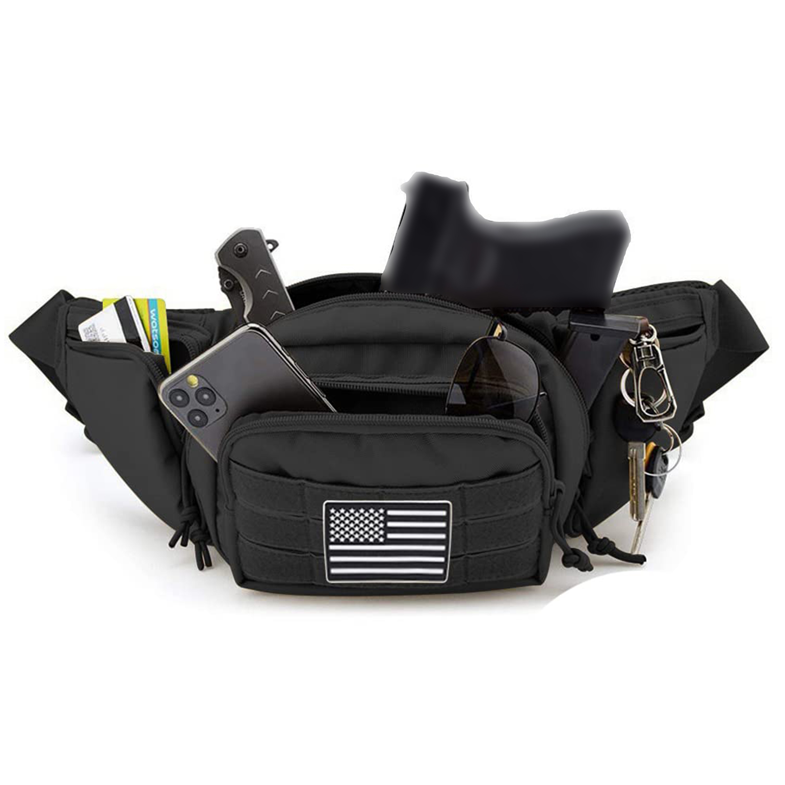 Тактическая поясная сумка-кобу – обзор и цена Edc Carry Bag For Men