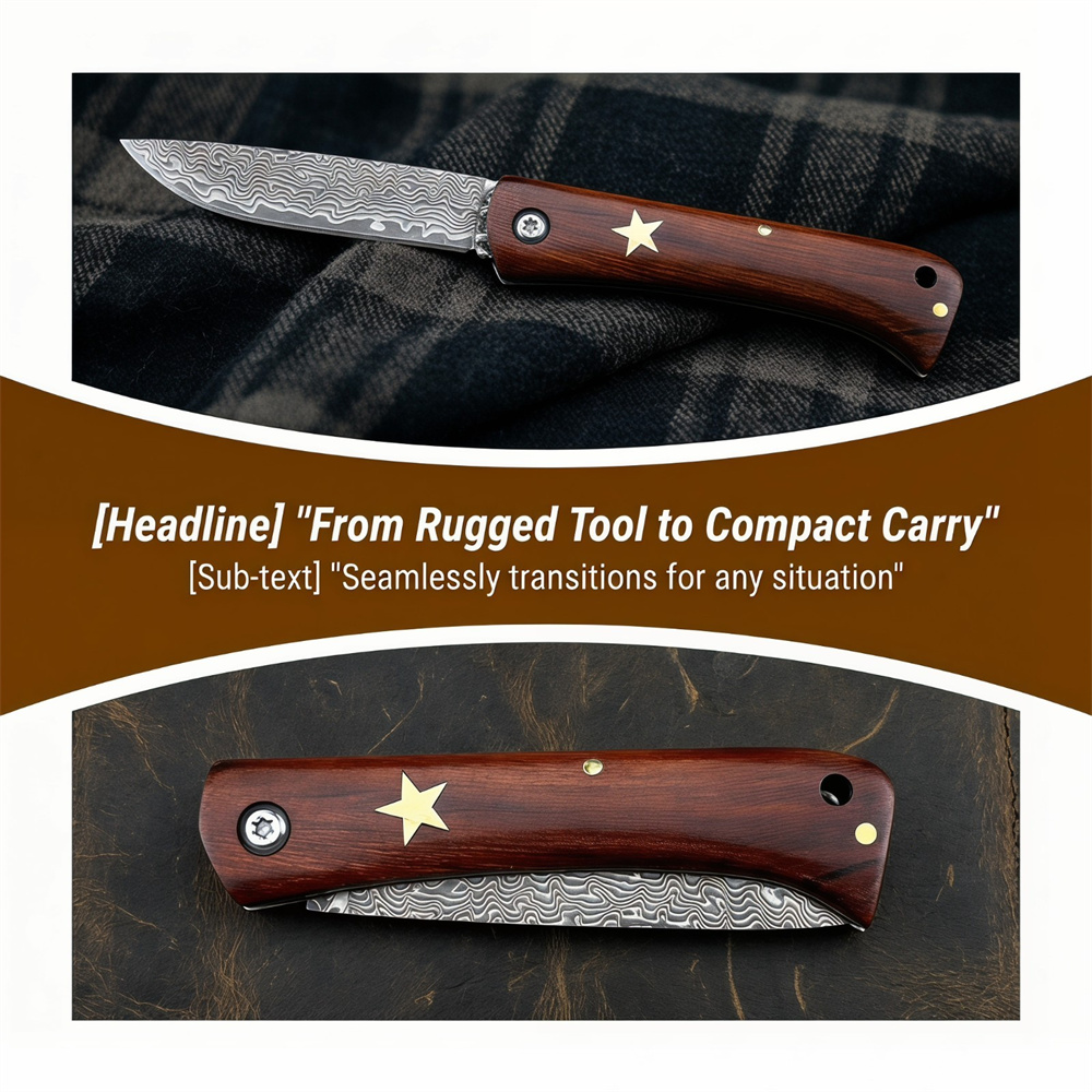 Компактный складной нож для вы – обзор и цена Edc Pocket Carry Fixed Blade