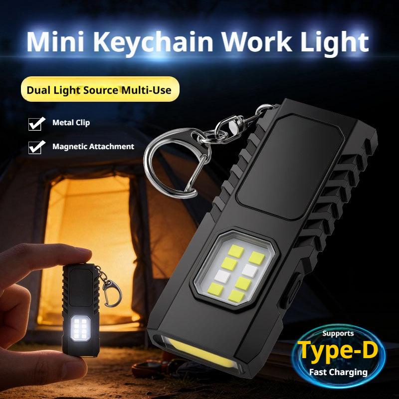 Миниатюрный EDC-фонарик-брелок – обзор и цена Keychain Flashlight